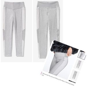 💗VS PINK GRAY EXTREME COZY FULL length Leggings